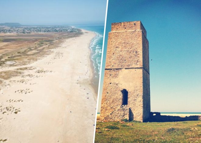 La costa de Cádiz está abarrotada en verano. Salvo una inexplicable playa que ha logrado huir del turismo masivo